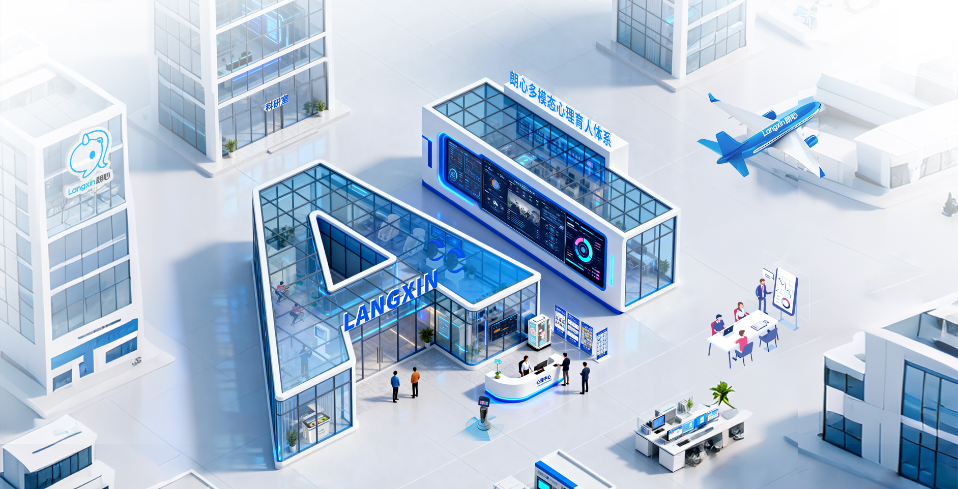 朗心多模态心理育人体系